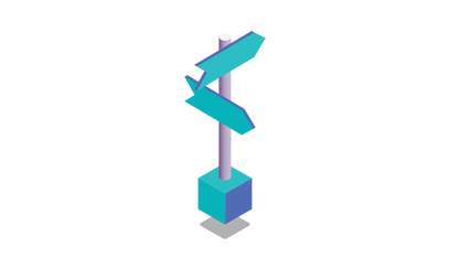 sign post illustration